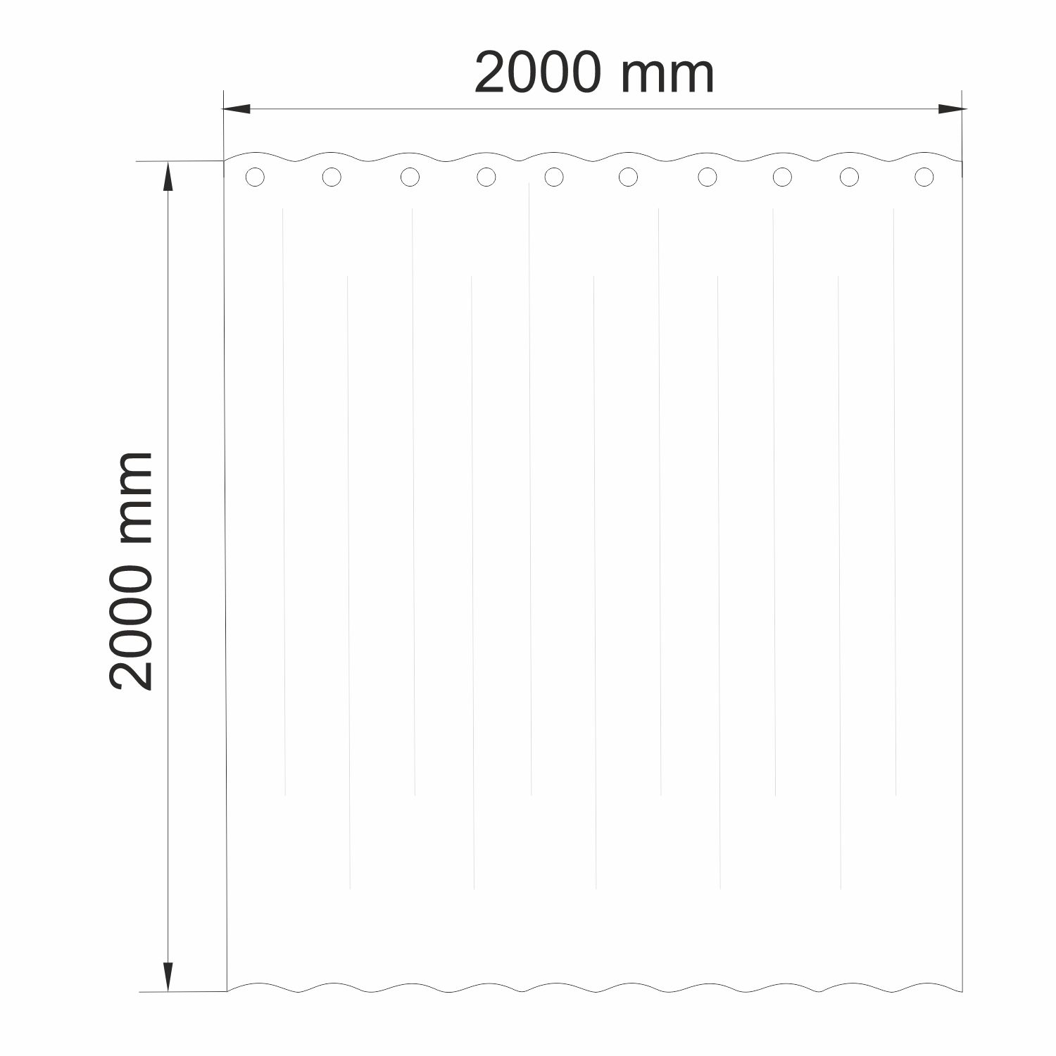 Изен (Isen) SC-40202 Шторка для ванной