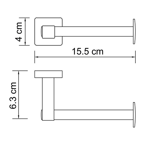 Диль (Dill) K-3996 Держатель туалетной бумаги