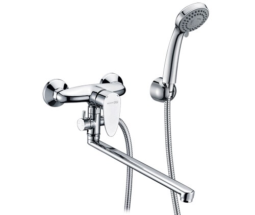 Лайне (Leine) 3502L Смеситель для ванны с длинным изливом