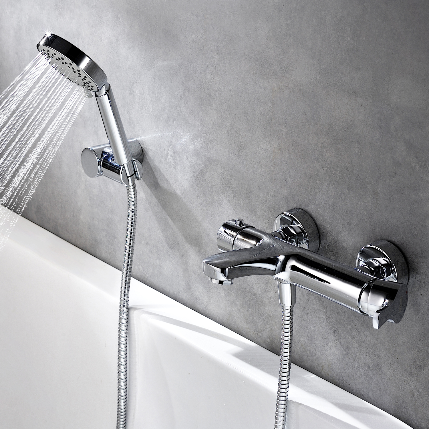 Беркель (Berkel) 4801 Смеситель для ванны с коротким изливом