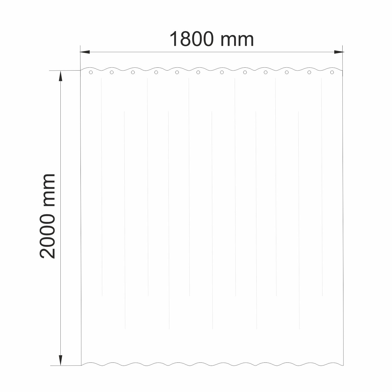 Лосса (Lossa) SC-81104 Шторка для ванной