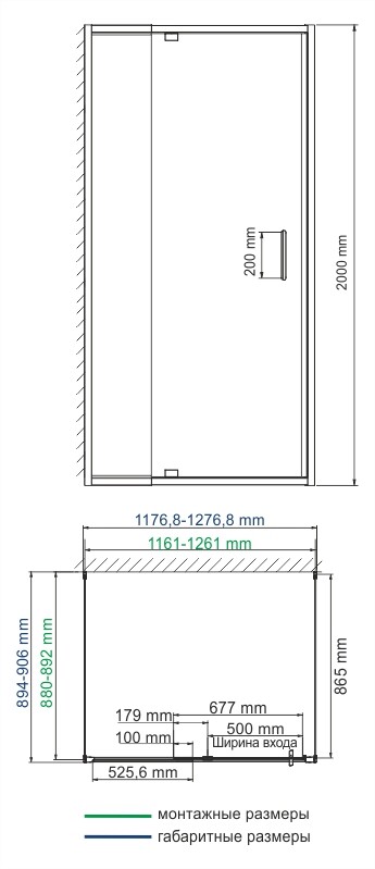 Беркель (Berkel) 48P21 Душевой уголок