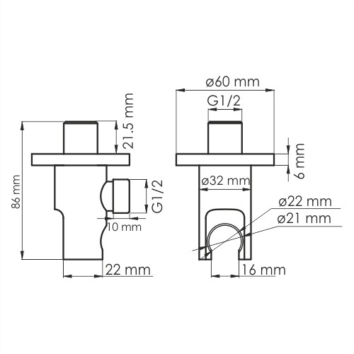 A112 Подключение шланга