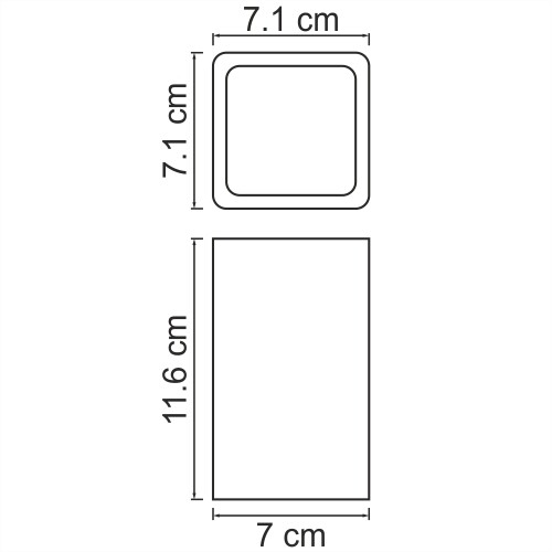 Одер (Oder) K-9628 Стакан для зубных щеток
