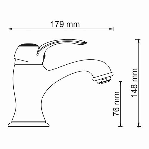 Изар (Isar) 1303 Смеситель для умывальника
