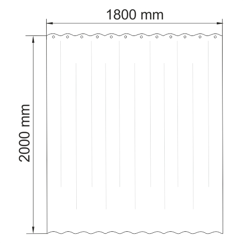 Фильс (Vils) SC-10101 Шторка для ванной