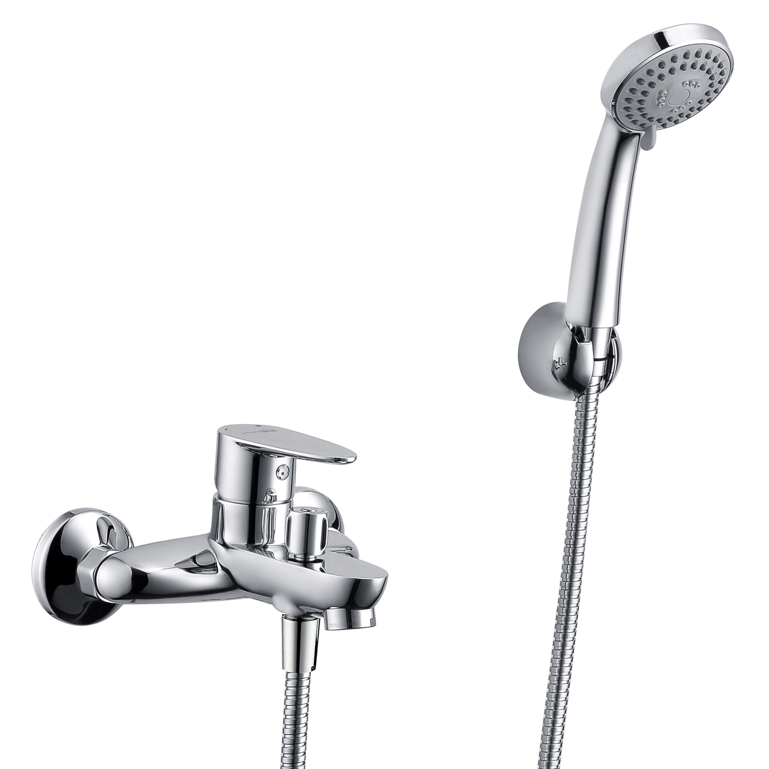Лайне (Leine) 3501 Смеситель для ванны с коротким изливом