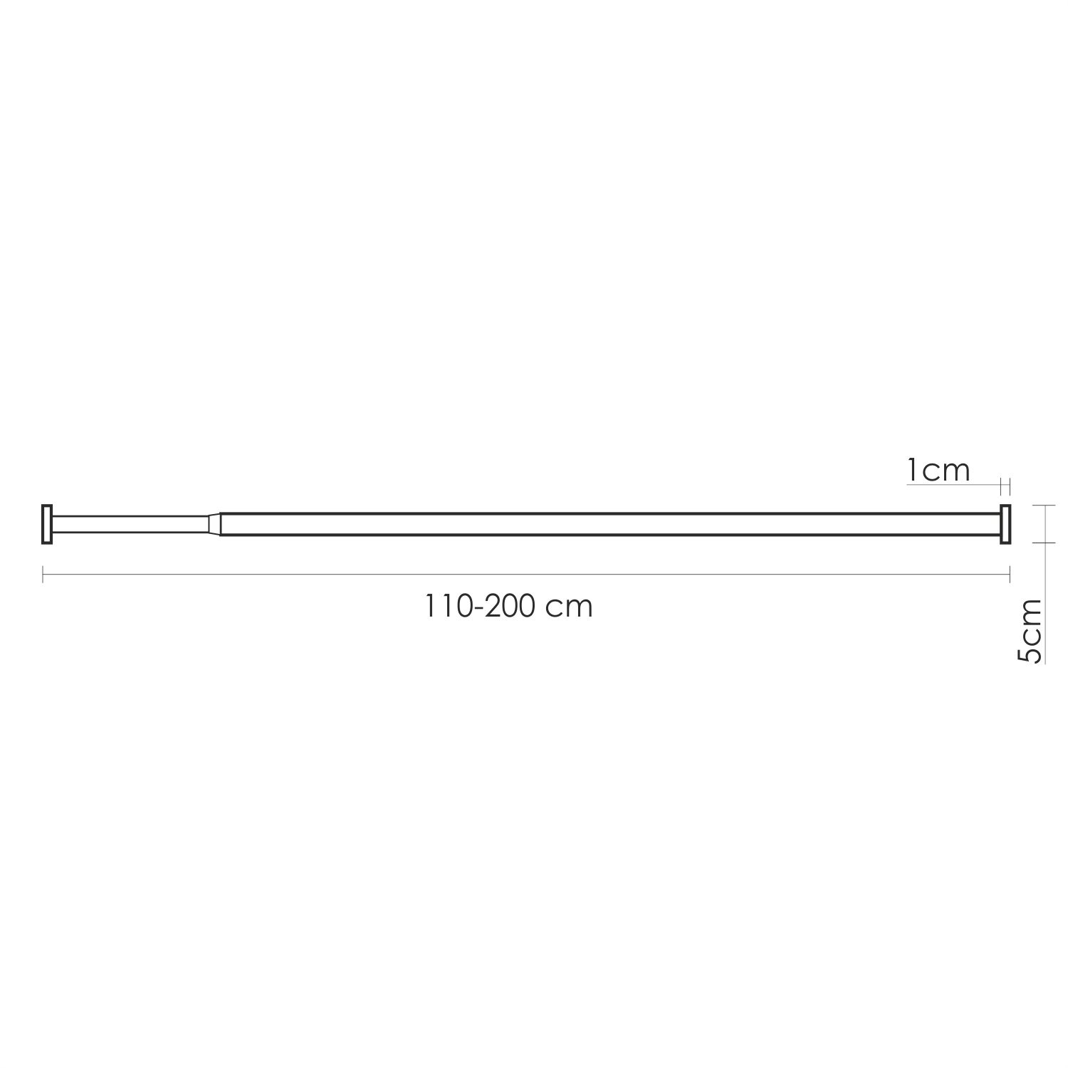 Эльба (Elbe) SC-721121 Карниз для ванной