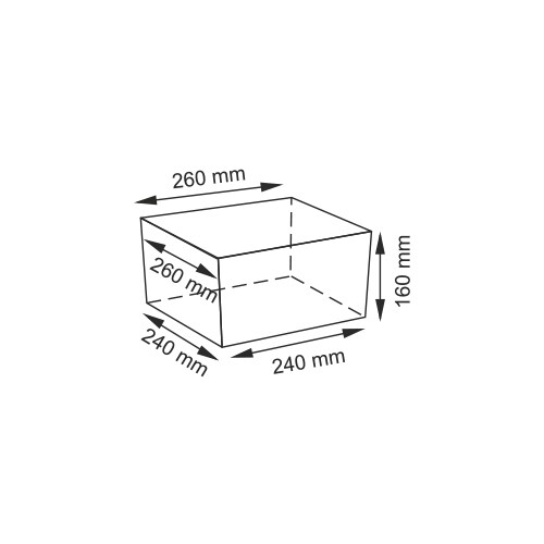 Альме (Alme) WB-150-S Плетеная корзина